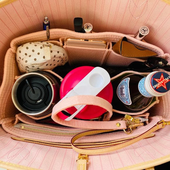 🙀AlgorithmBags® for LV Neverfull GM Organizer Insert, Rose Ballerine - Picture 11 of 16